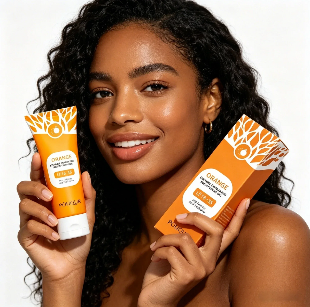Gel Exfoliant Éclat à l'Orange POUQUR